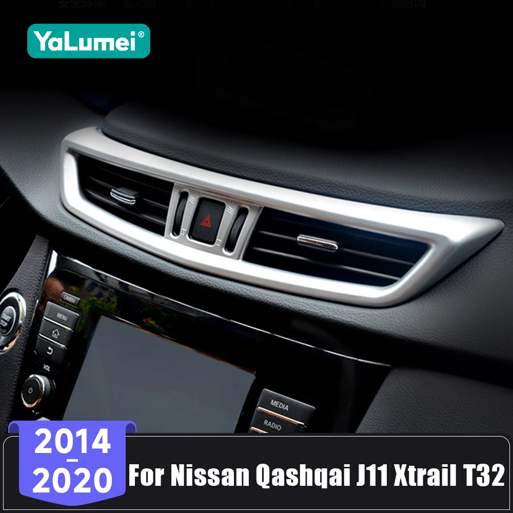 Für Nissan Qashqai J11 X-trail Xtrail T32 2014 2015 2016 2017 02018 2019 2020 Auto Dashboard Klimaanlage vent Outlet Abdeckung