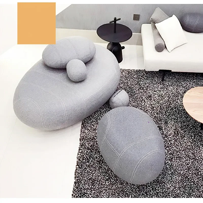 FRP, sedia per il tempo libero, centro commerciale, creativa, borsa morbida, ciottoli, styling, interni seduta