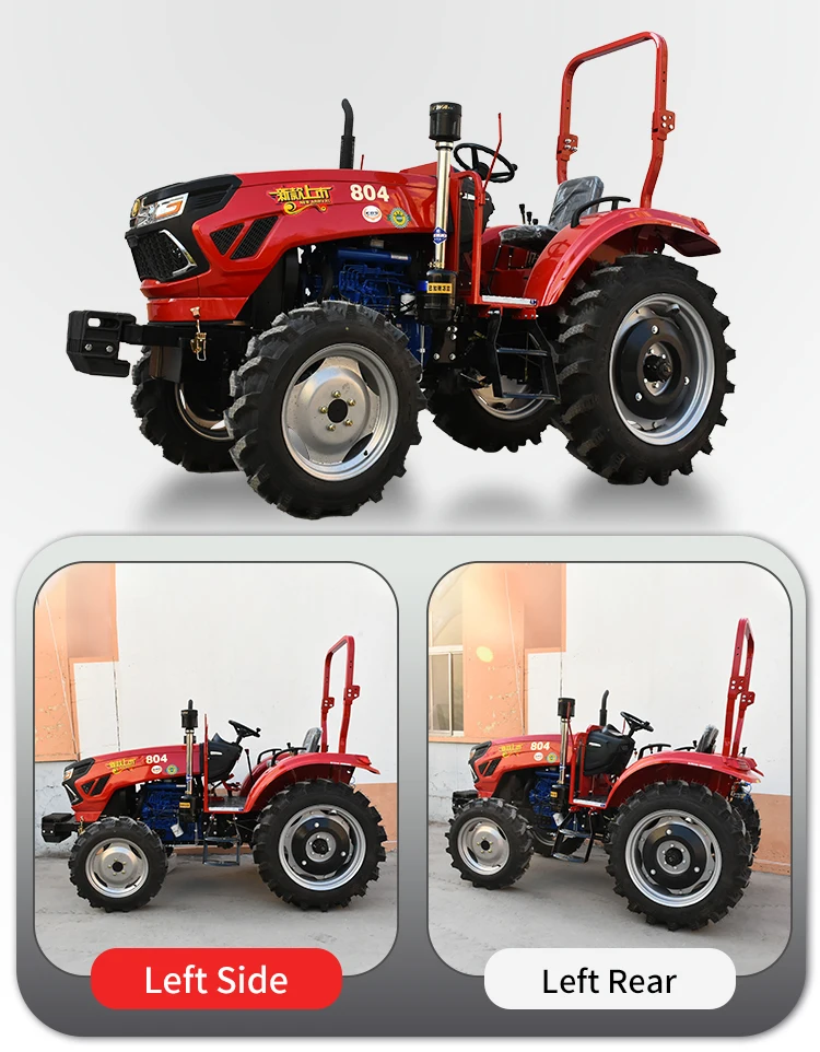 1400 kg Top-Rated Tractor Agriculture Walking Tractor Mini Tractor Price for Sale