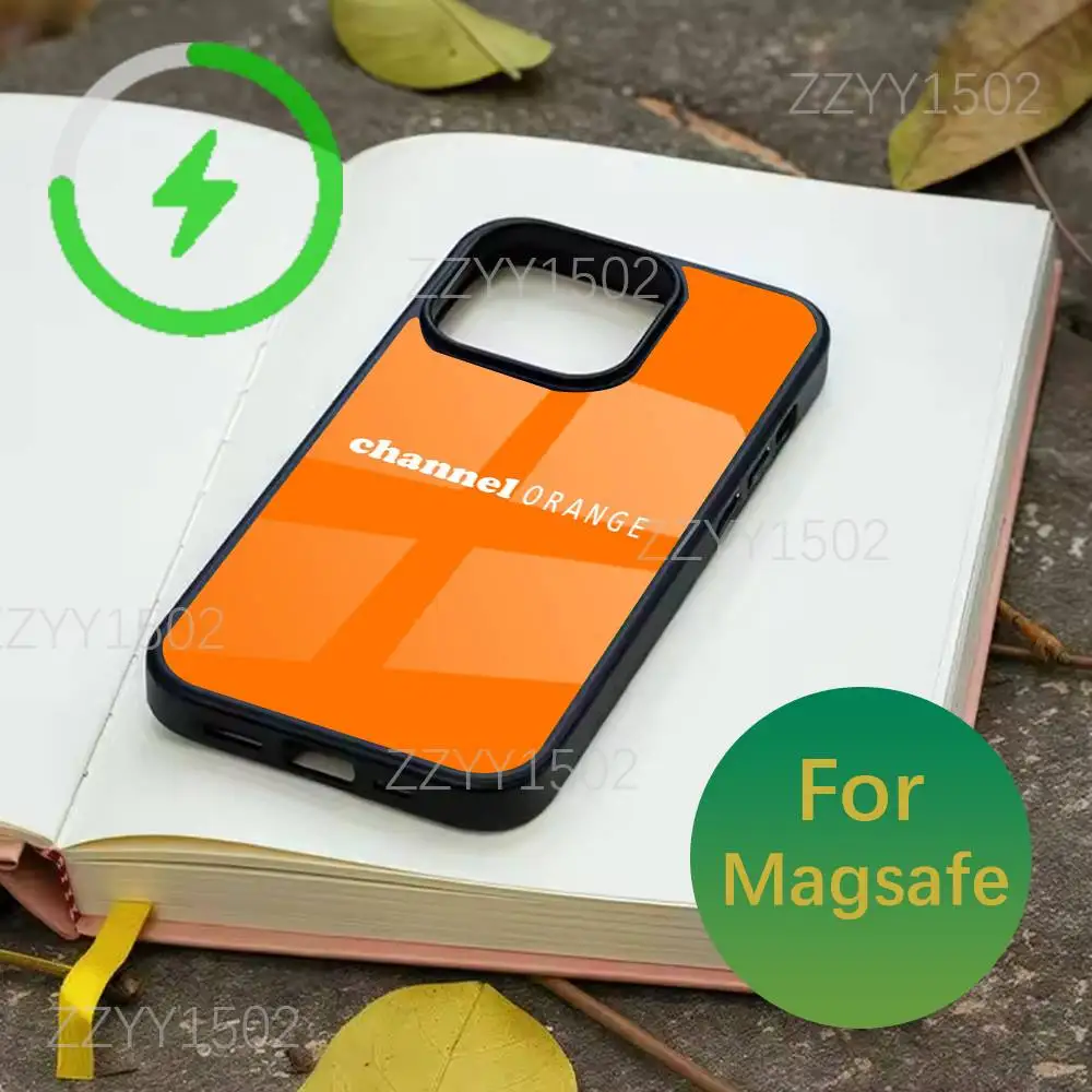 F-Frank – coque de téléphone blonde OceanS, pour iPhone 17,16,15,14,13,12,11,Pro,Max,Plus,Mini,SE4,E, chargement sans fil Magsafe