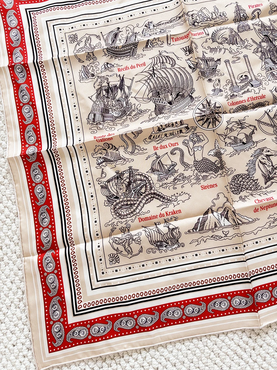 وشاح حريري صغير ساحة حك عصابات النساء التوت الأوشحة الرقبة الشعر Foulard فام 65 سنتيمتر * 65 سنتيمتر هدية عيد الحب