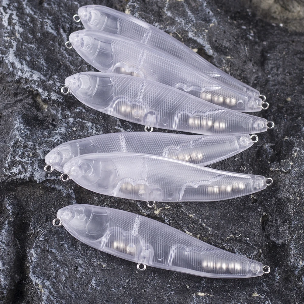 Señuelo Dr.Holife flotante tipo lápiz con sonajero sin pintar 8 cm - imagen 3
