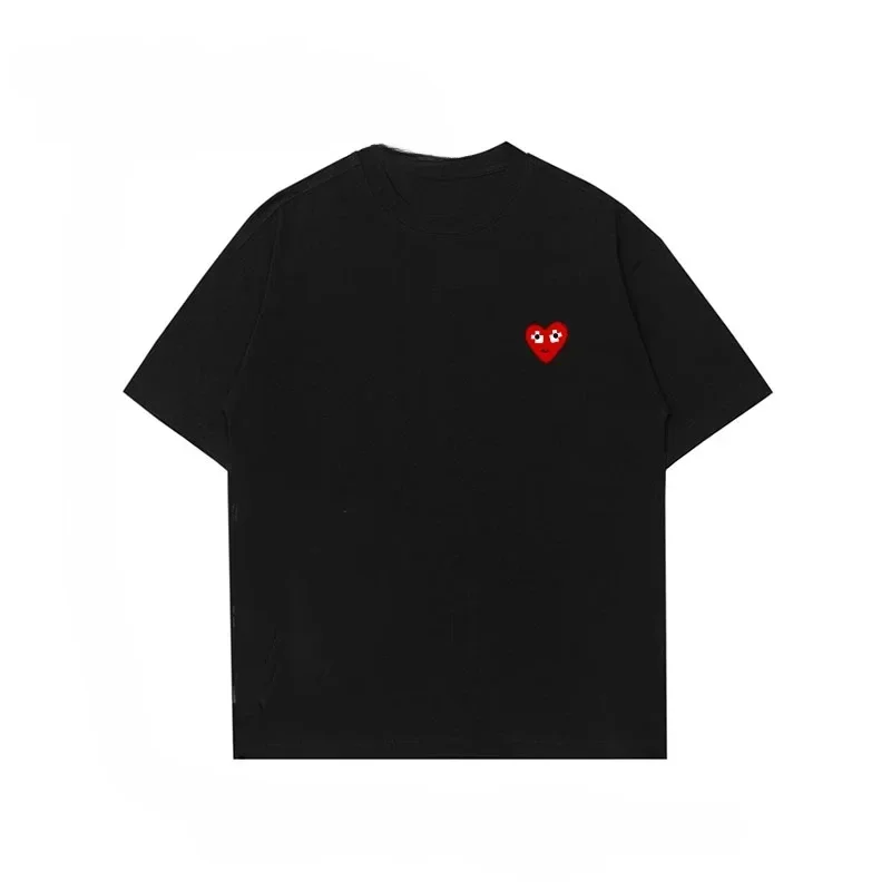 الحب الطباعة قصيرة الأكمام تي شيرت المرأة الصيف الاتجاه أعلى الملابس النسائية