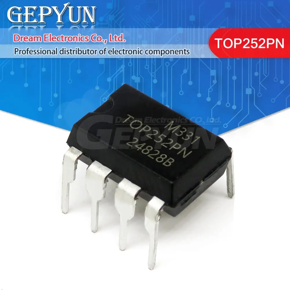 5pcs TOP255PN DIP-7 LCD TOP253PN DIP-7 TOP253P DIP TOP258PN TOP256PN TOP254PN power management chip In Stock