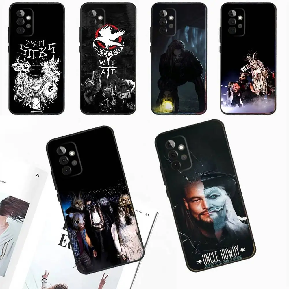 

The W-WyattS S-Sicks Phone Case For Samsung Galaxy A13,A21s,A22,A31,A32,A52,A53,A71,A80,A91 Soft Black Phone Cover