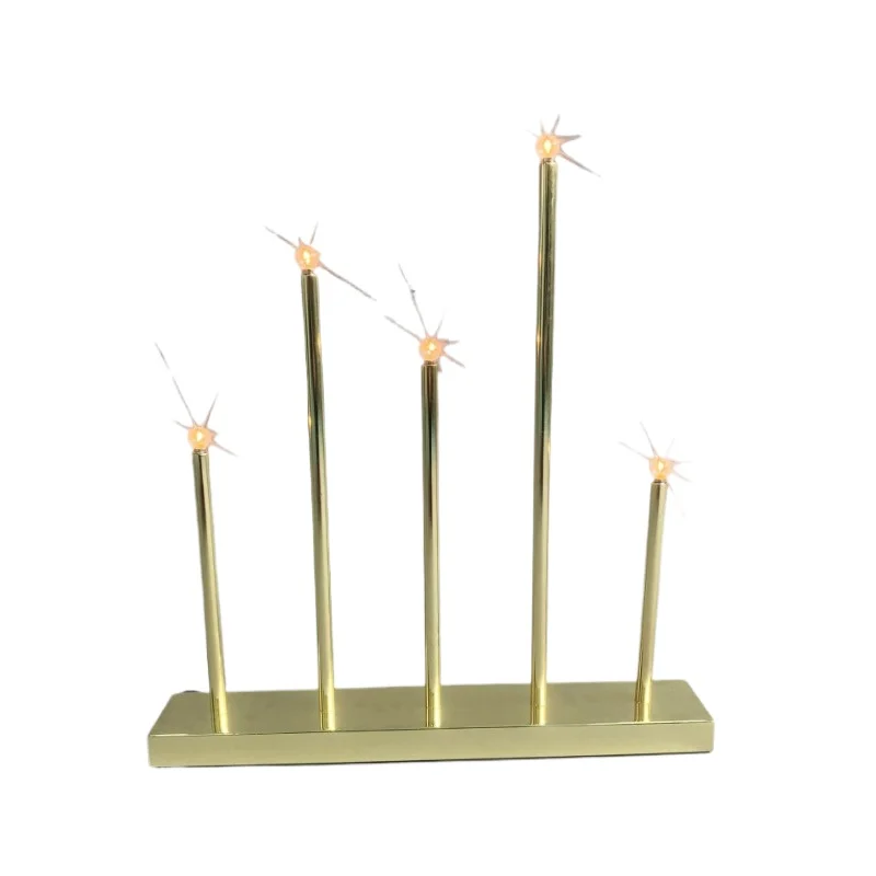 

Nordic industrial style modern minimalist E10 Christmas lights/western restaurant banquet hall villa restaurant candle table