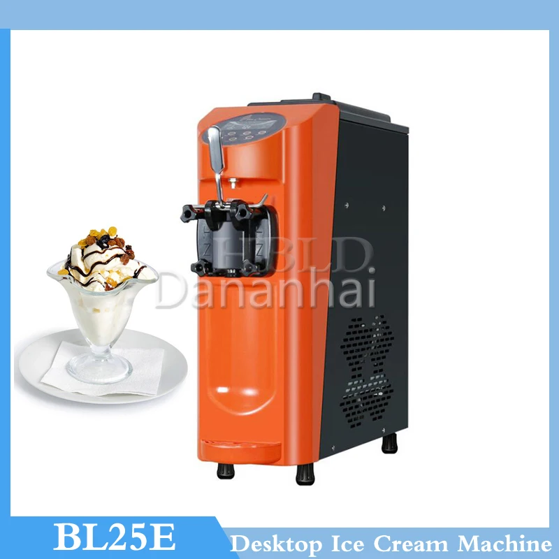 

Small Fully Automatic Commercial Ice Cream Machine, Single Head Desktop Ice Cream Machine, Intelligent Touch Display