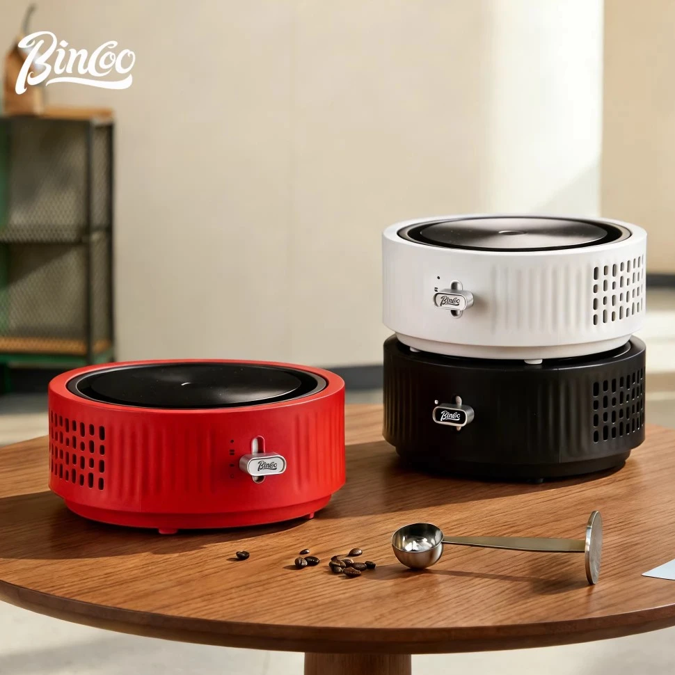 Bincoo Moka Pot Electric Heater 500W Two Power Modes Home Coffee Maker Heating Plate with Water Boiling Function Appliance