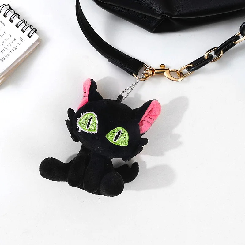 Daijin Cat and Sadaijin Black Cat Plushie Soft Stuffed Animal Doll Suzume No Tojimari Toy Birthday Gift for Baby Kids