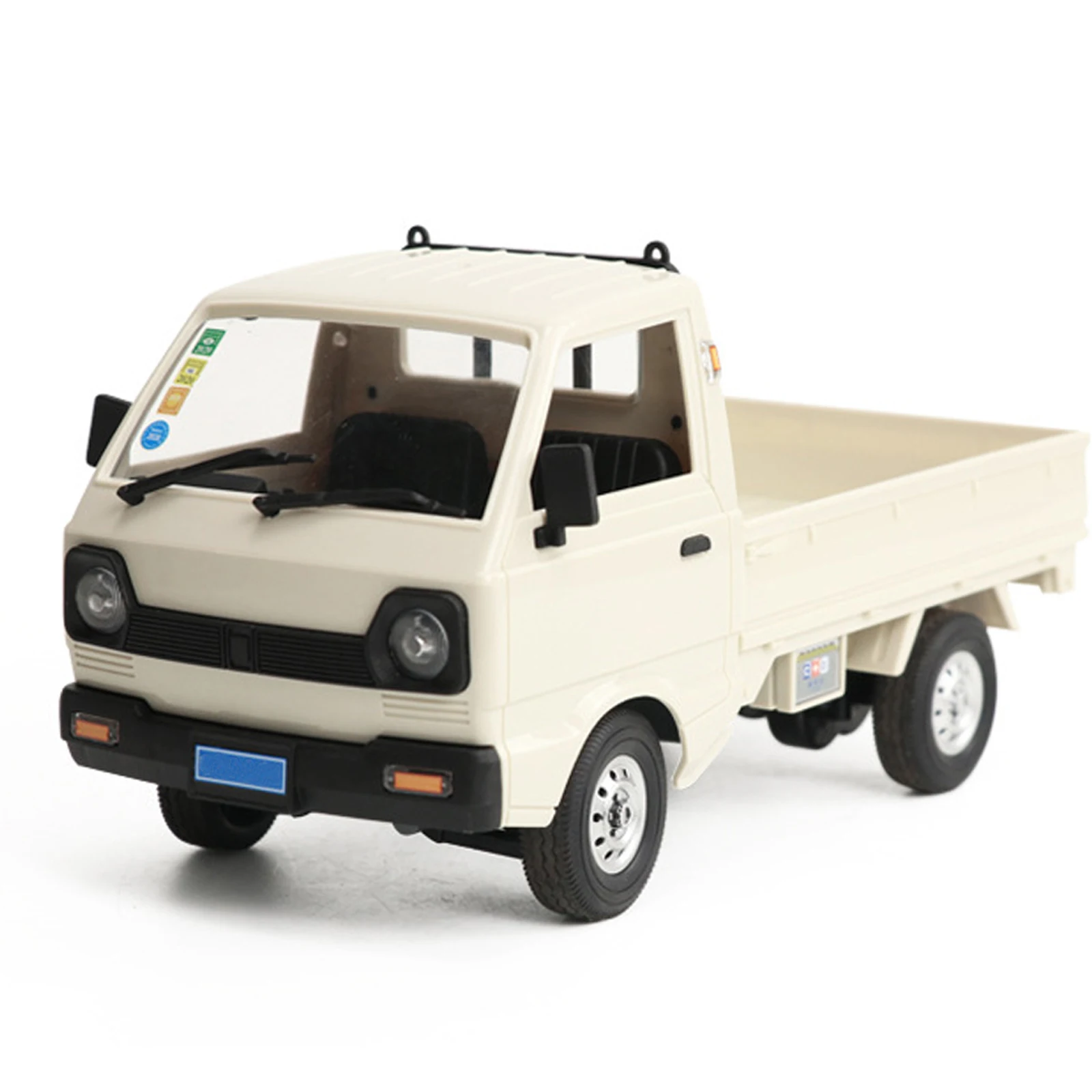 White WPL 1/16 D12 MINI RC All Terrain 2.4G 4WD RTR Truck For Kids Adults Hobby RC Car Best Gift