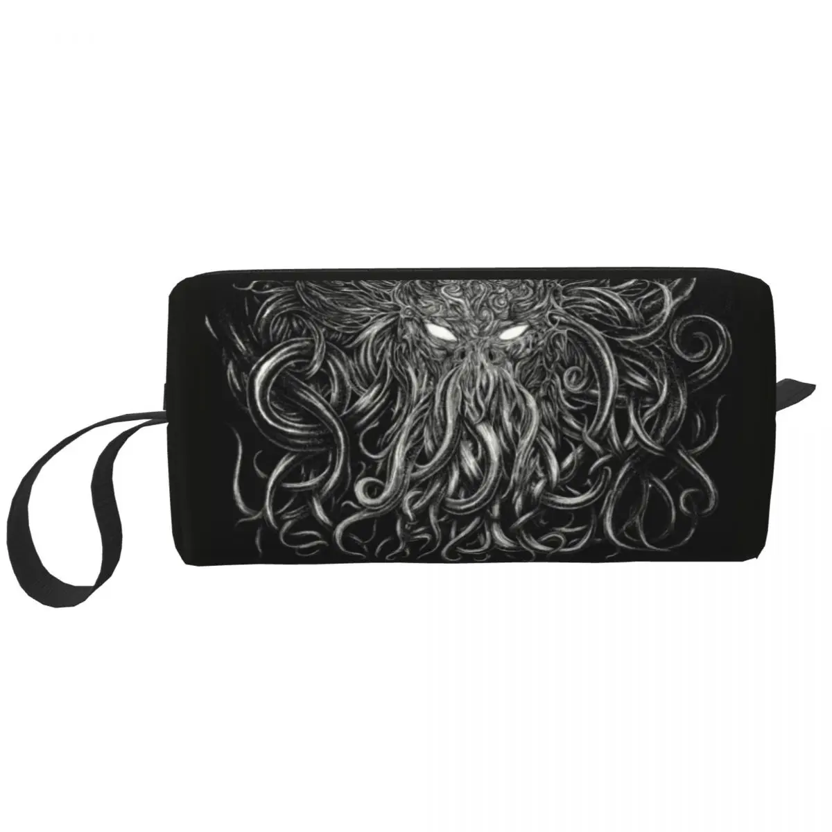 

Horror Cthulhu Lovecraft Monster Cosmetic Bag Women Fashion Big Capacity Lovecraft Makeup Case Beauty Storage Toiletry Bags