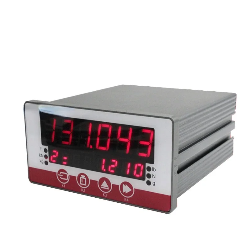 Load Cell Force Gauge Digital Measuring Instrument Weighing Display Control Equipment Dynamometer RS485 Pull Pressure Indicator