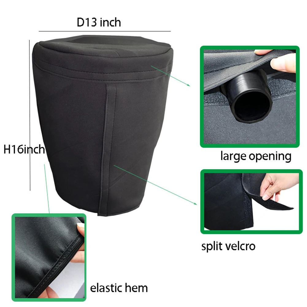 Cubierta de filtro de estanque biológico presurizado, filtro de estanque de alta resistencia, cubierta aislada, cubierta de filtro de estanque, ajuste seguro para la mayoría de los filtros de piscina