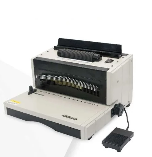 

desktop electric punching spiral binder binding machine