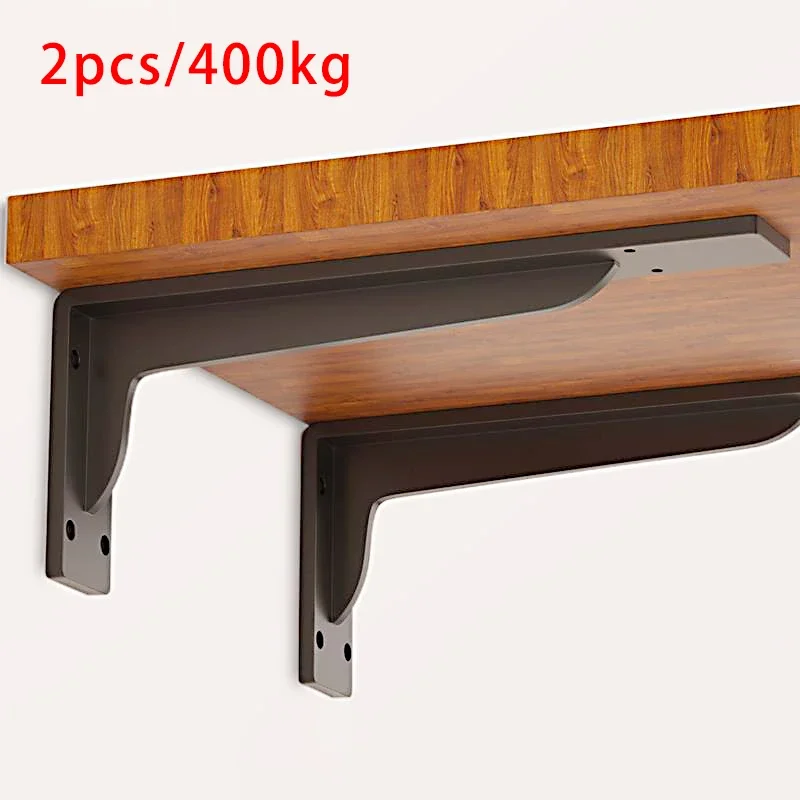 

Bearing 400kg Suspended Bracket Suitable for Cabinets and TV Cabinets Wall Shelf Support Brackets Load Invisible Bracket 2pcs