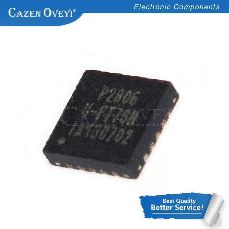 

Chipset 5pcs/lot P2806 P2806U-FC24F QFN-20 Chipset In Stock