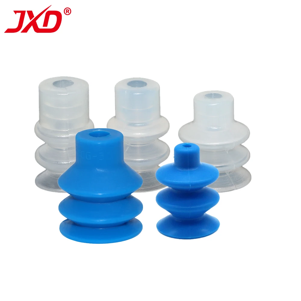 JXD Three-Layer Air-Operated Suction Cup FG Series FG-4/5/9/12/14/18/20/25/32/42/52/62/88 Pneumatic Silicone Vacuum Sucker - Image 3