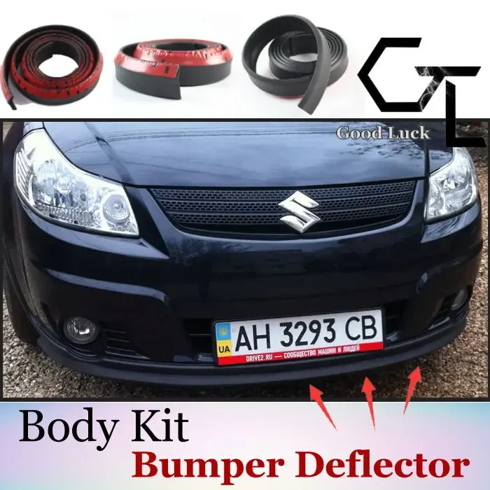 Body Front Side Back Bumper Spoilers  Lip Lips For Suzuki / For Car Tuning / BROTHER AUTO EXPRESS / Body Chassis Side Protection