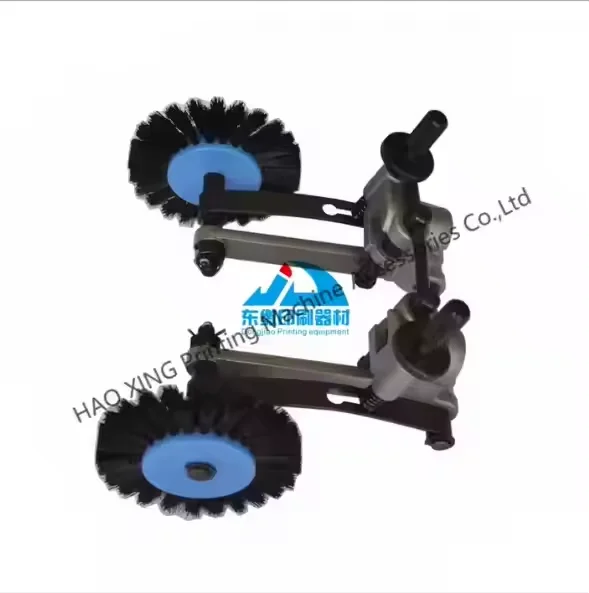 

1 пара бегунов подачи для деталей печатного оборудования Mitsubishi, колесо щетки для прессования бумаги в сборе