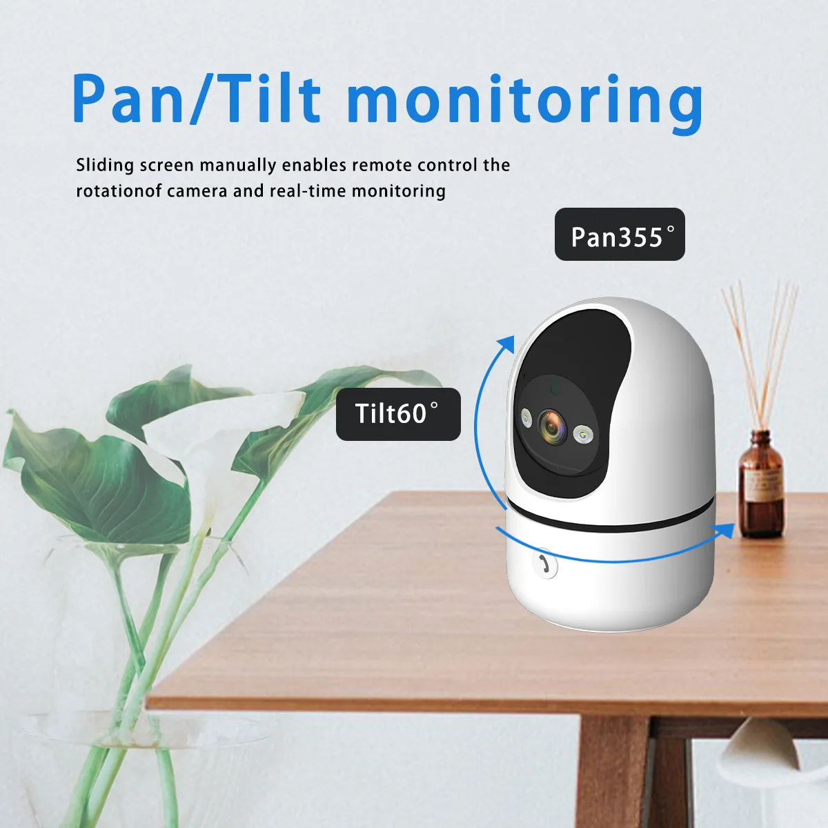 3MP 1296P YiLot APP Wireless PTZ IP Dome Camera Full Color Night Vision AI Humanoid Detection Home Security CCTV Baby Monitor