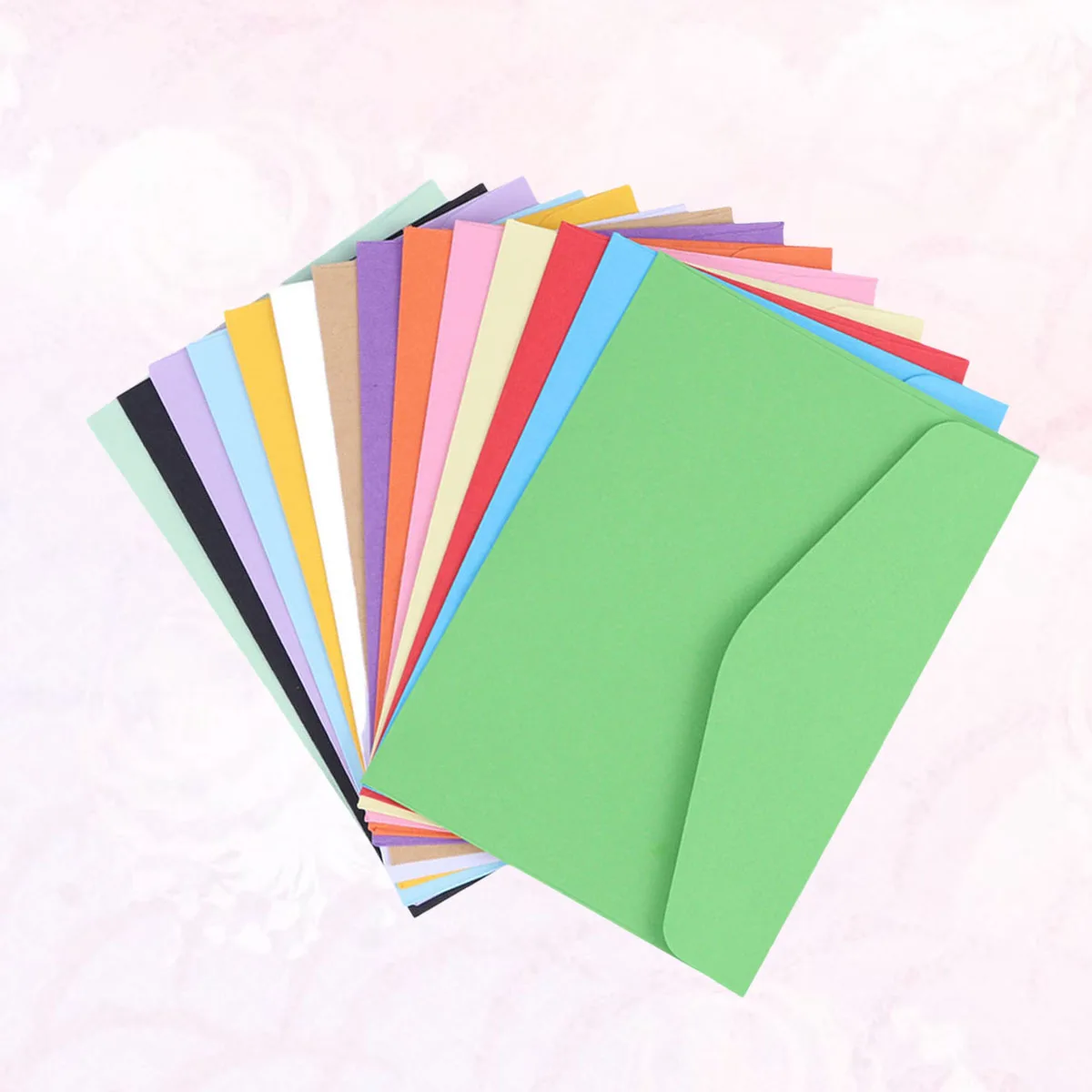70Pcs Simple Blank Envelopes Paper Storage Pouch Writing Postcard Container 11.5x8cm Festive Gift Paper Envelop