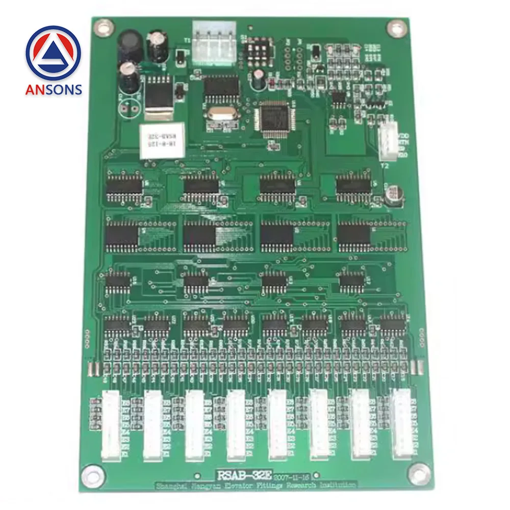 

RSAB-32E RSAB-32T RSAB-32 OTIS Elevator Car Communication PCB Board Ansons Elevator Spare Parts