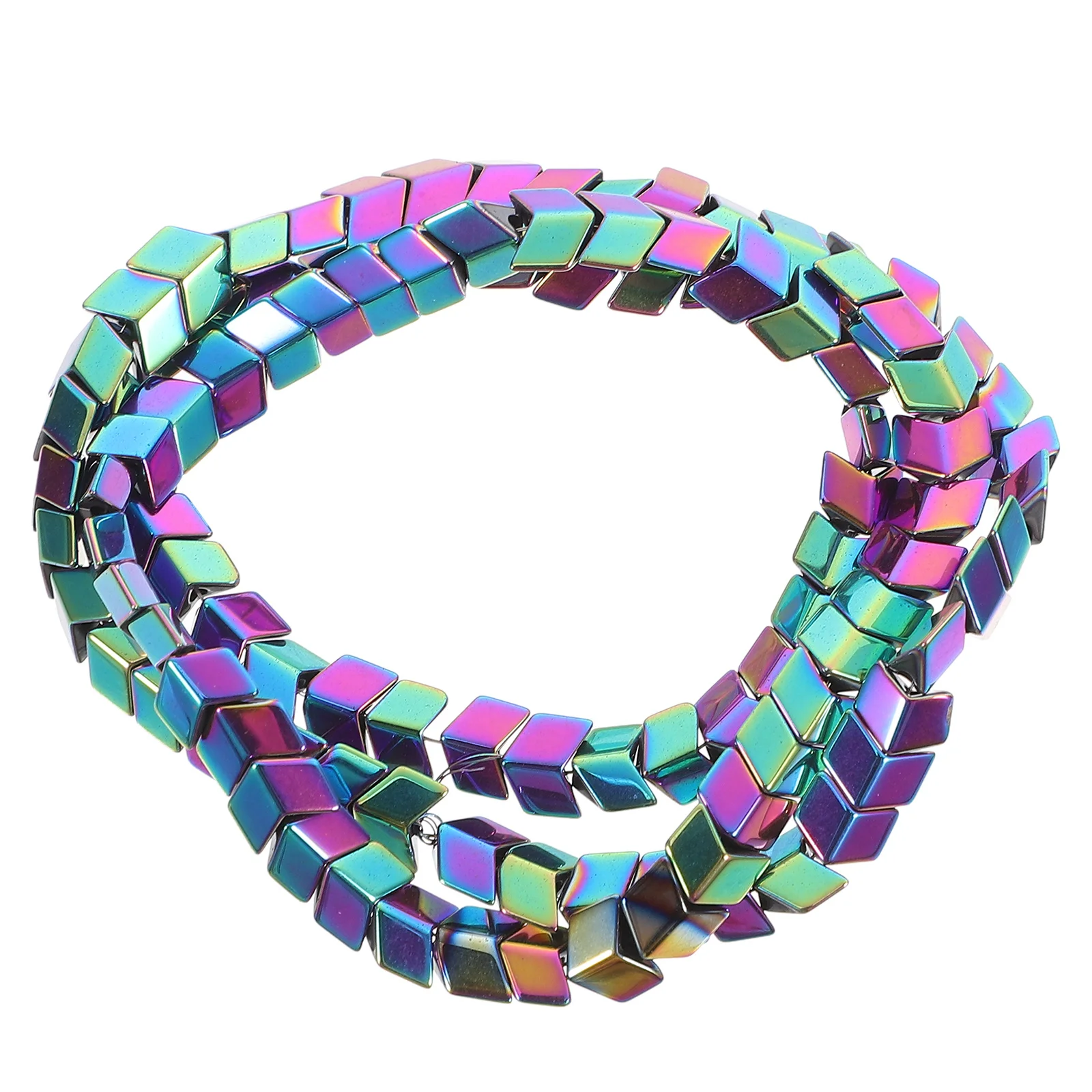 

1Set Plating Colored Hematite V-Shape Arrow Hollow Beads Mini Hole Smooth Surface for Jewelry DIY Necklace Bracelet Creative