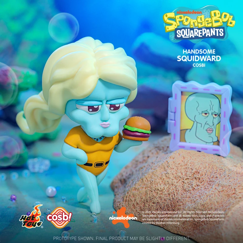 الأصلي ألعاب ساخنة سبونجبوب سكوير بانتس كوسبي جمع صندوق أعمى باتريك ستار Squidward الشكل صندوق غامض هدايا عيد الميلاد