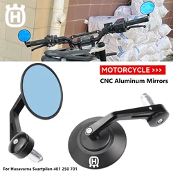 Motorcycle Modified CNC Rear View Mirror For Husqvarna Vitpilen 701 Supermoto 401 Vitpilen 401 Svartpilen 250 2018-2023