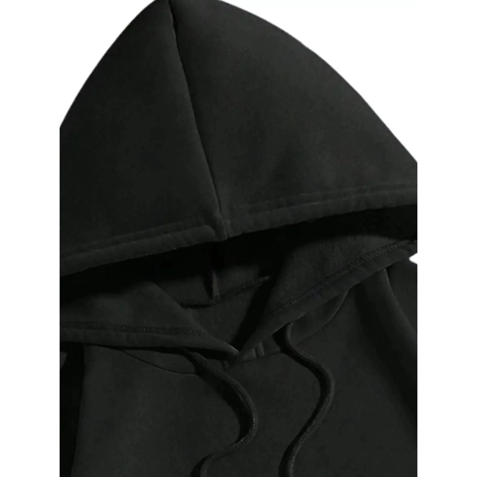 الخريف/الشتاء الرجال خمر لا تتخلى أبدًا الجرافيك هوديي موضة الشارع الشهير هوديس Unseix البلوز الصوف المتضخم عادية #3