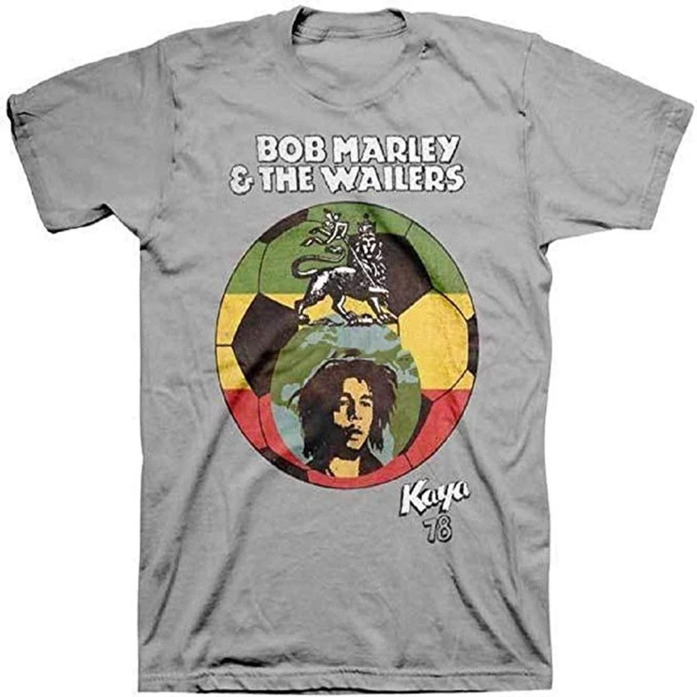 Bob Marley Kaya 78 Futbol Soccer T Shirt