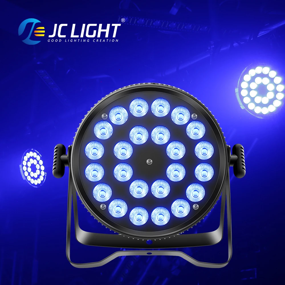 Jc Licht Par 24X12W Rgbw Led Par Licht/Disco Licht Dmx 4/8ch Led Wash Licht Podium Professional