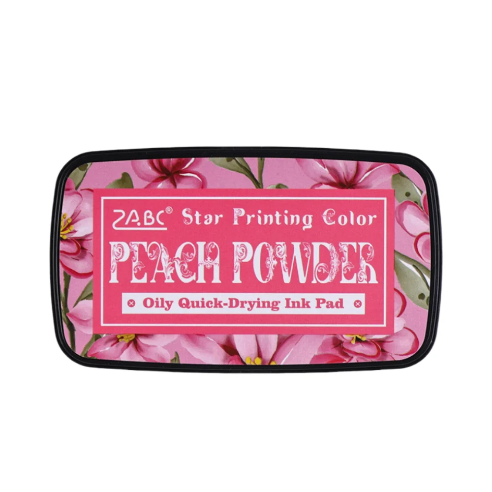 

Portable Colorful Ink Pad Easy to Use School Accessories Inkpad Rectangular Student Supplies for Planner Stamps Scrapbook