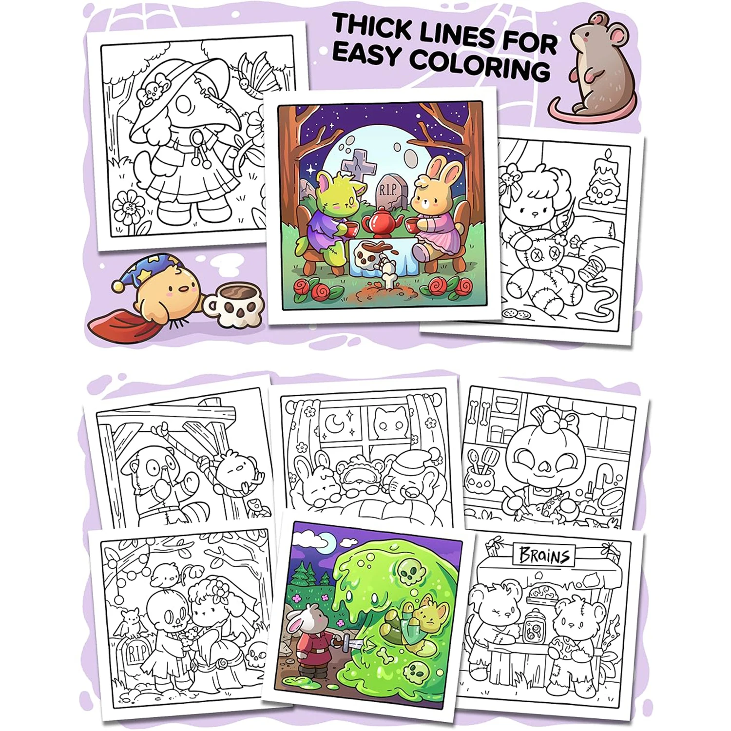 Ürkütücü Anlar Rahatlatıcı Boy - Food Y Snacks Coloring Book incelemesi ve fiyatı