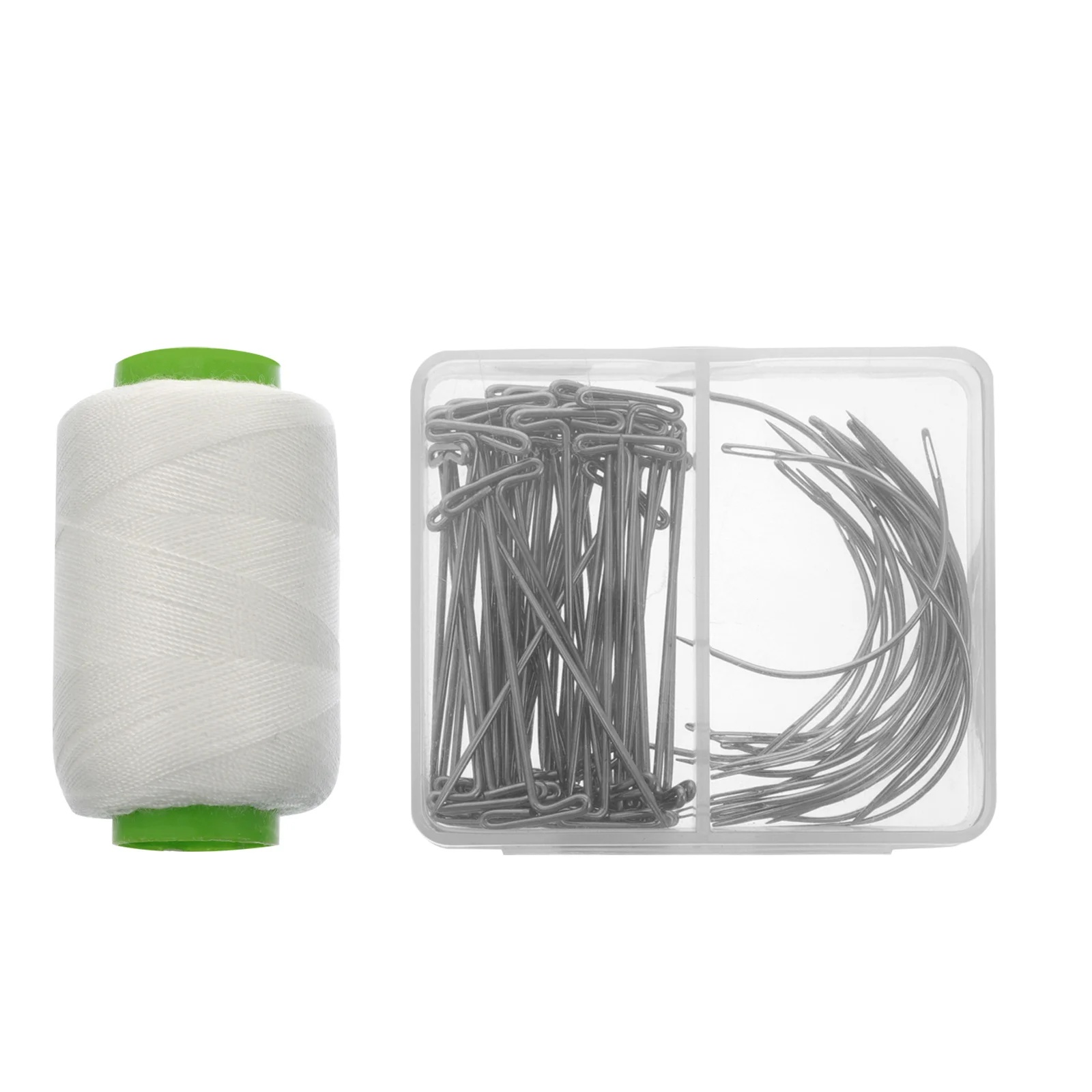 

1Set Making Needles C Pins Smooth Surface Rustproof Practical Storage Box Crafting Sewing Projects T-Type Pin