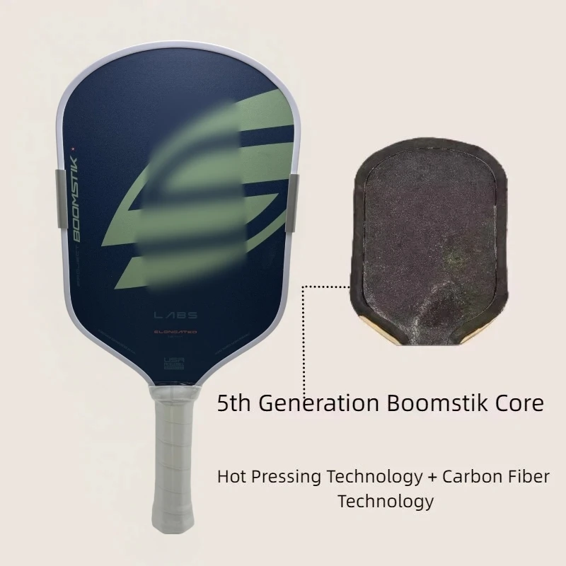 boom-stick-gen5-pickleball-paddle-16mm-foam-core-thermoformed-rough-matte-t700-carbon-fiber-professional-pickleball-racket