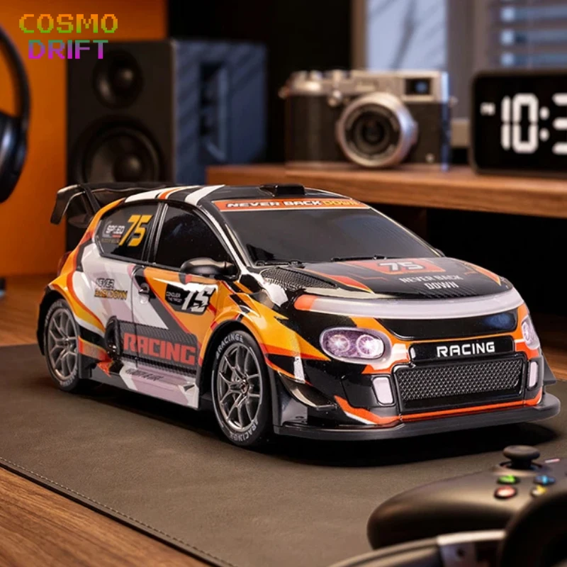 

Racing Rc Rally Remote Control Drift Racing Car 1 To 24 Scale Four Wheel Drive 2 4G Led Light Spray Flame Street Drifting