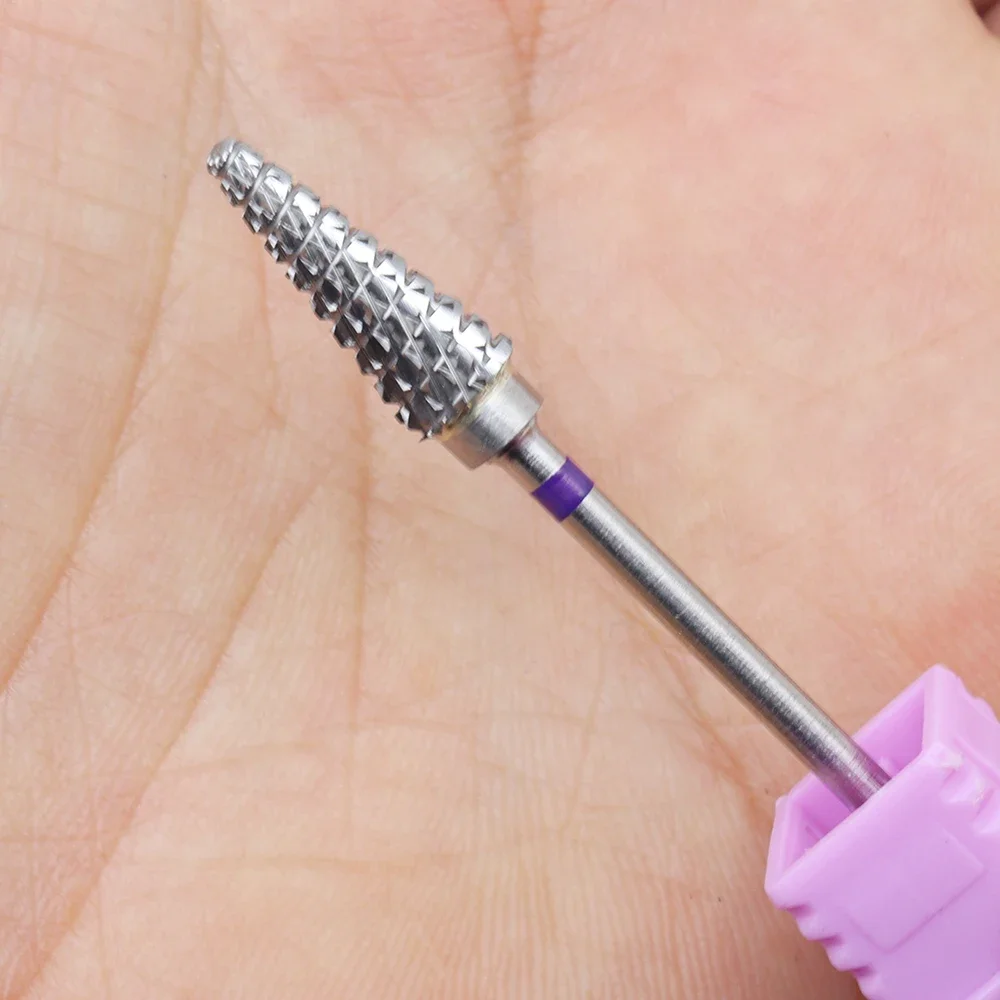 

1Pcs Quality Tungsten Carbide Nail Drill Bit Accessory For Electric Manicure Machine Pro Nail Art Salon Tool Remove