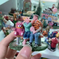 resin figure mental psychological sand table game box court therapy  lover