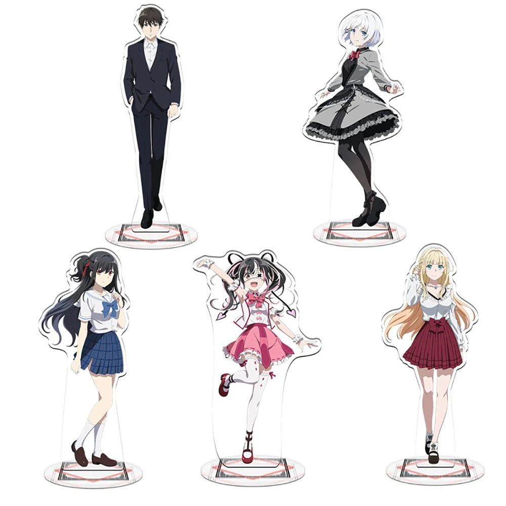 

Anime Peripheral Acrylic Stand Model Standard Design Ornament Nice Quality Classic Look Shelf Display Exhibition Gift for Fans