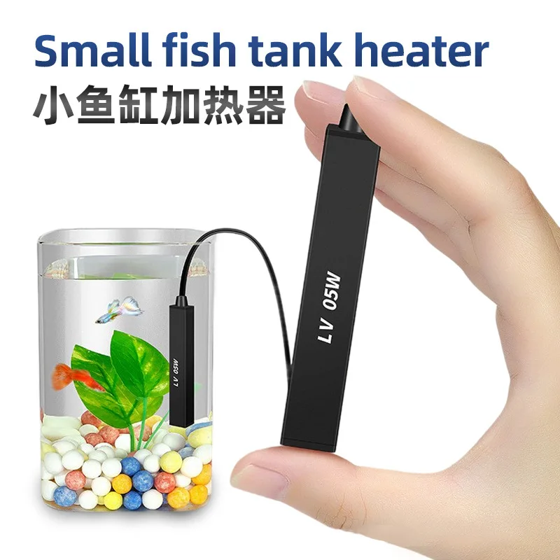 

5W/10W Mini Aquarium Heater USB Charging Heating Rod Thermostat Temperature For Small & Medium Fish Tank Keeping Warm