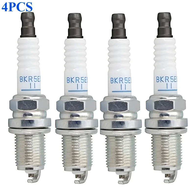 

4pcs BKR5ES-11 18814-11051 Spark Plug For Hyundai Elantra Accent Getz Tiburon Sonata 1881411051 BKR5ES11 Auto Part