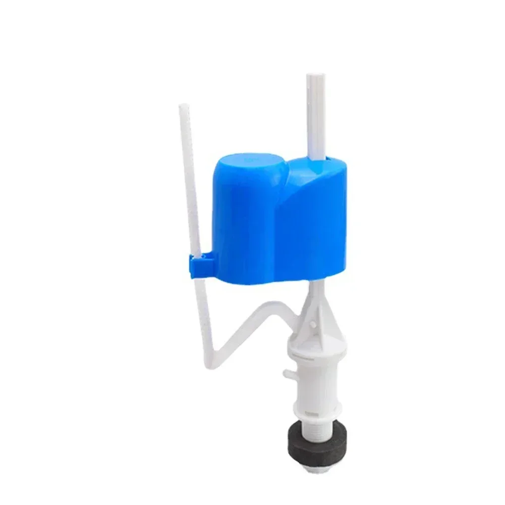 1pc 23mm Plastic Water Valve Fill Valve Side Entry Inlet Valve Bathroom Supplies Toilet Tank Replacement Accessories White+Blue