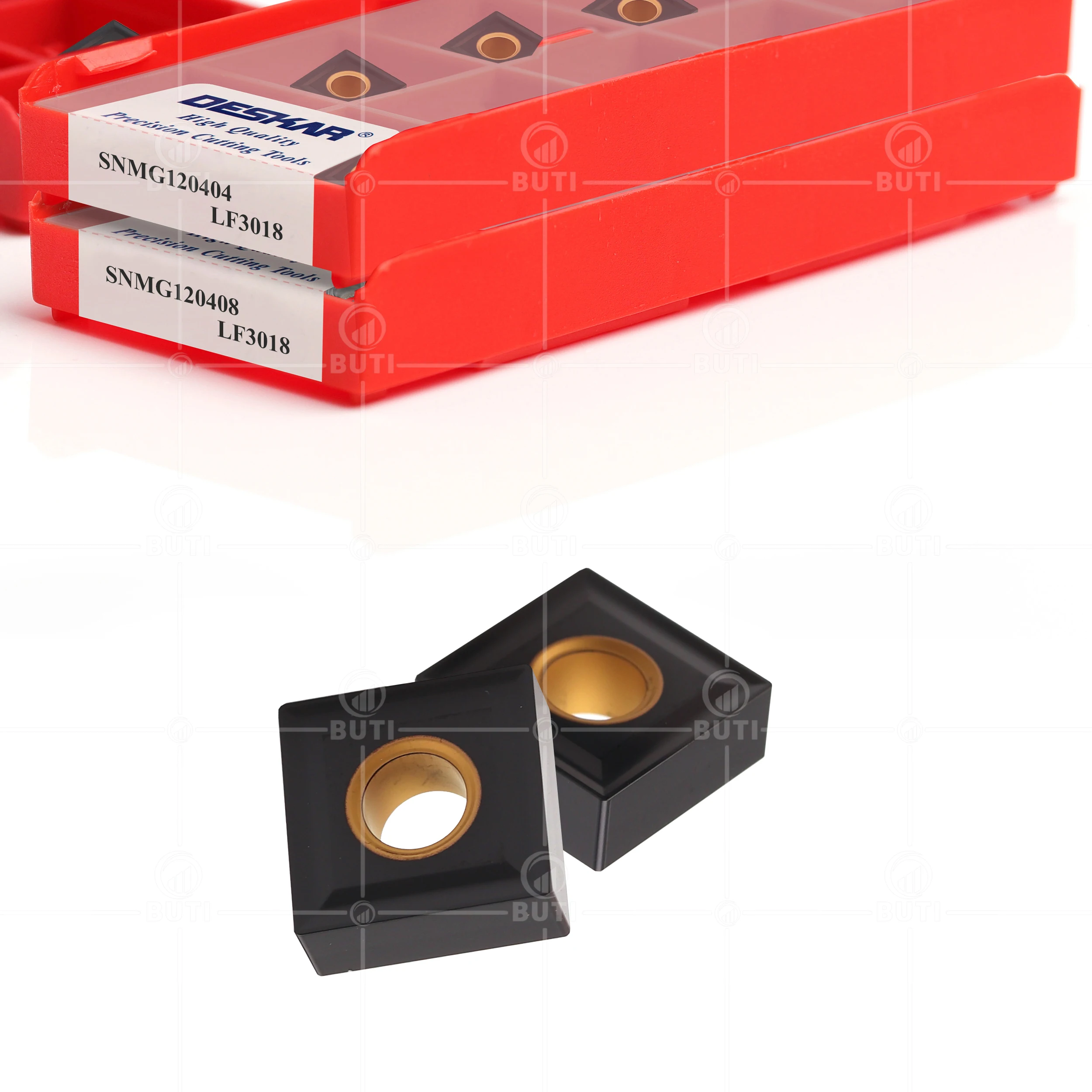 Imagem -03 - Deskar 100 Original Snmg120404 Snmg120408 Lf3018 Cnc Torno Cortador de Corte Carboneto Insere Ferramentas de Torneamento Externas para Ferro Fundido