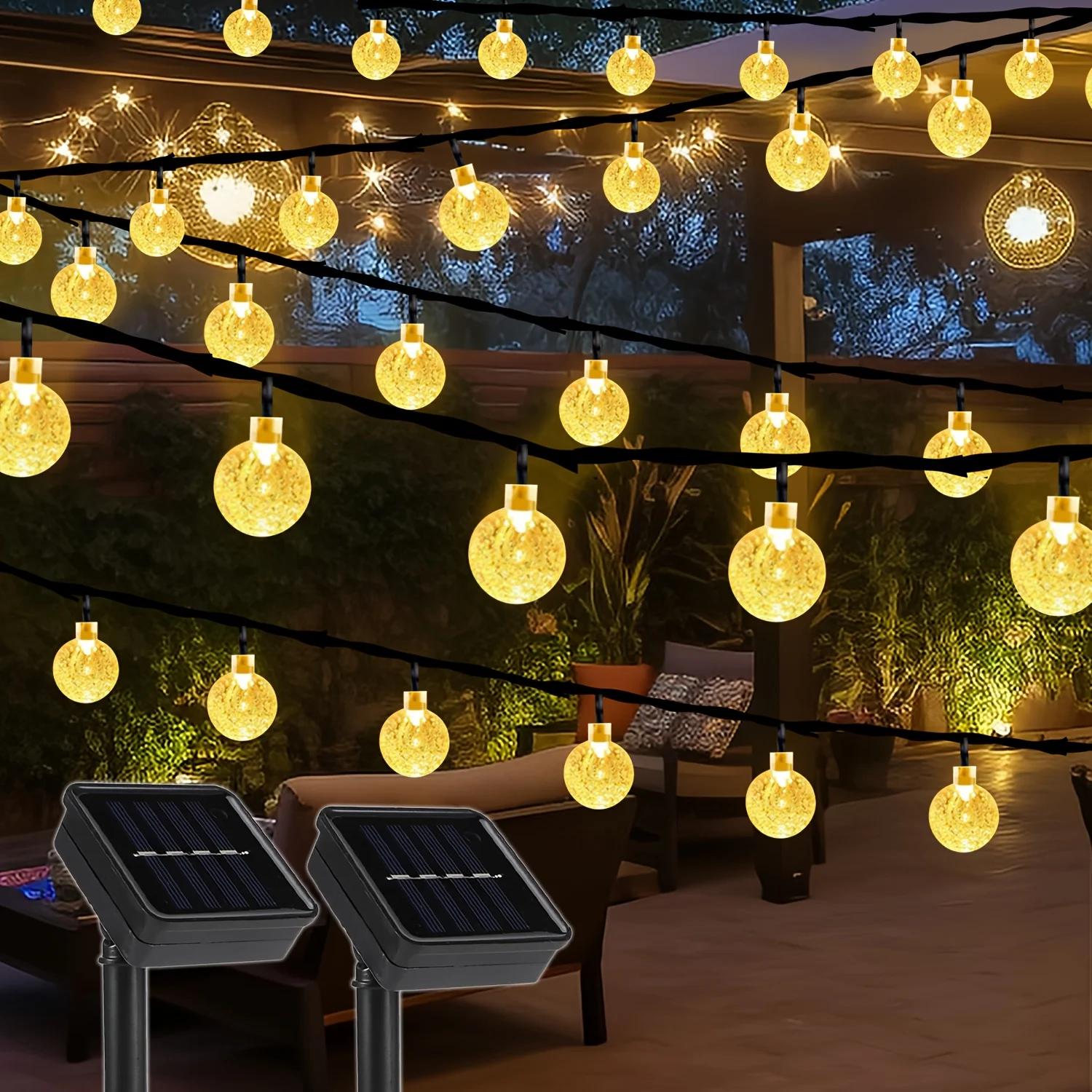 Led Solar String Li… - image