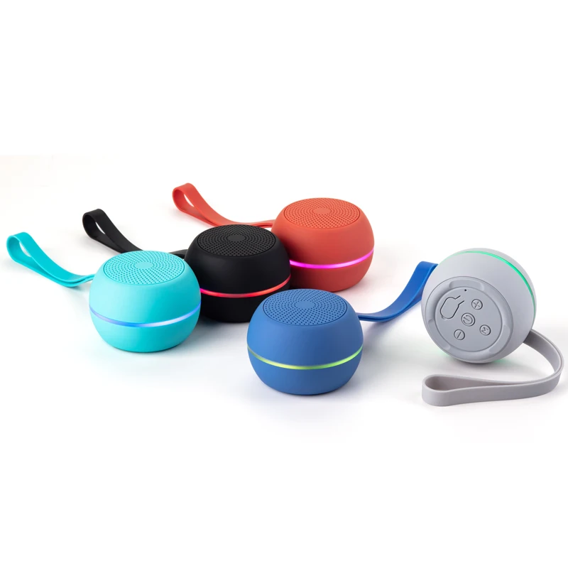 5W Waterproof Outdoor Bluetooth Speaker Wireless Portable Music Subwoofer Column Bass Stereo Player Speaker
