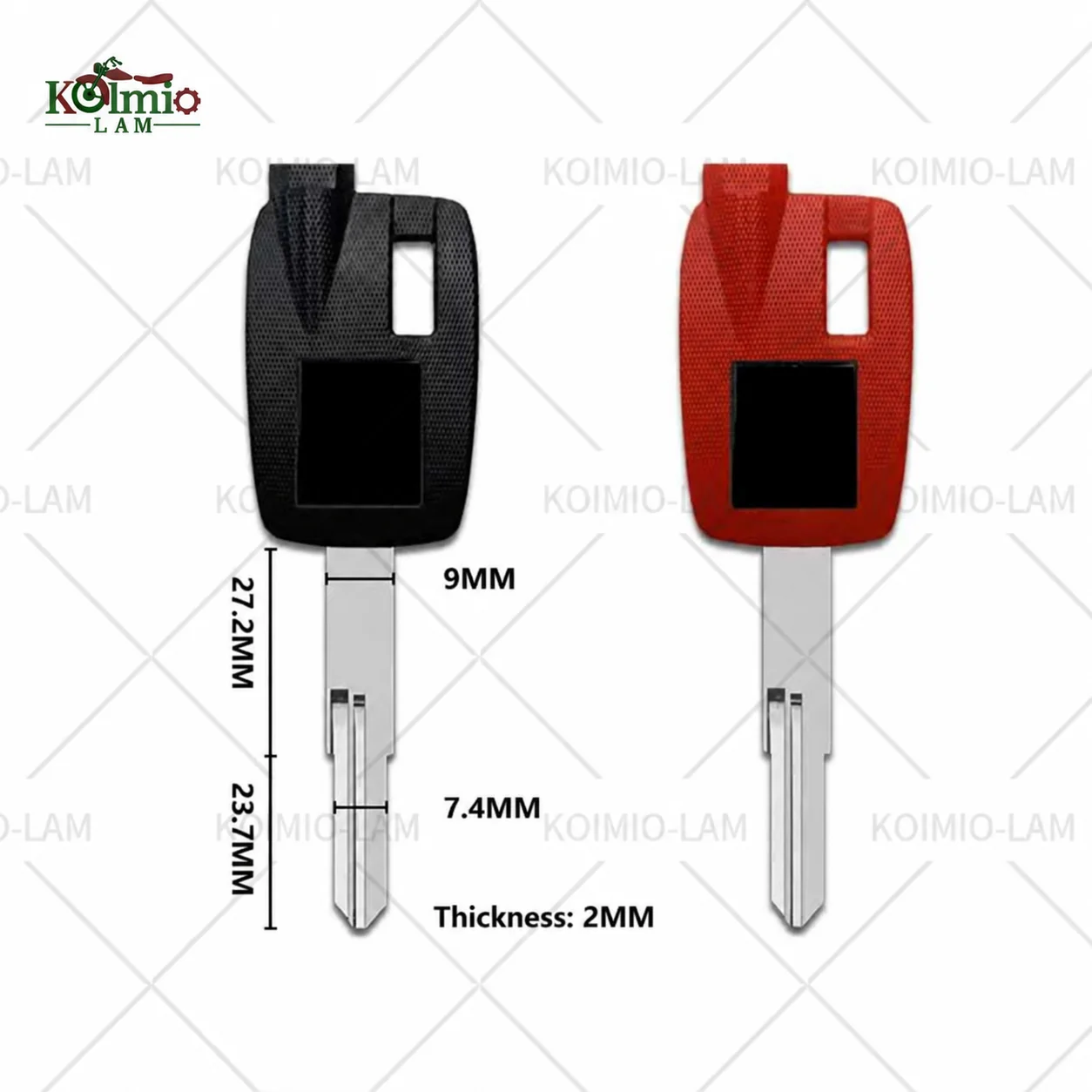Fit for Suzuki BURGMAN AN200 AN250 AN400 AN650 Gemma AN 250 400 650 Motorcycle Double Slot Uncut Blade Blank Key