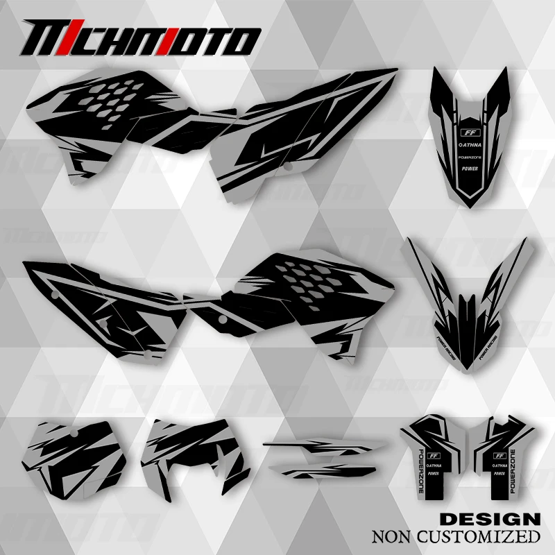 

MCHMFG для KTM 2008 2009 2010 2011 EXC 2007 2008 2009 2010 SXF новый стиль графические наклейки наборы наклеек