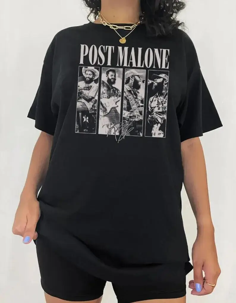 Vintage Posty Malone Shirt, Posty Malone Music The Album Shirt Tour 2024 S-5XL