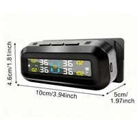 Tire Pressure Monitoring System TPMS Tire Pressure Monitor System Wireless TPMS Sensor Kit Solar Powered ATV UTV